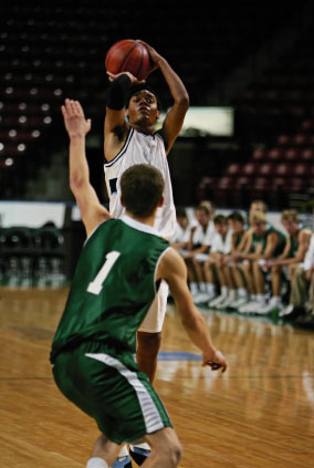 Outside Basketball Shot - Go for 3!